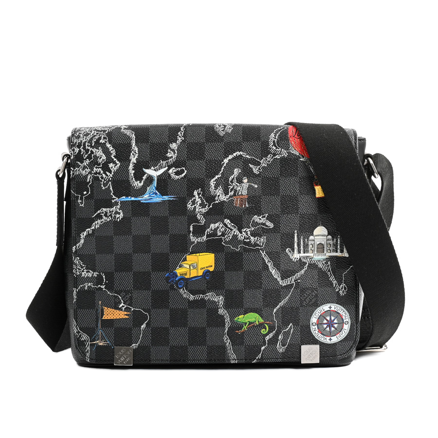 【中古A品】  ルイヴィトン ディストリクトPMNM ダミエグラフィット N40238  横浜関内店