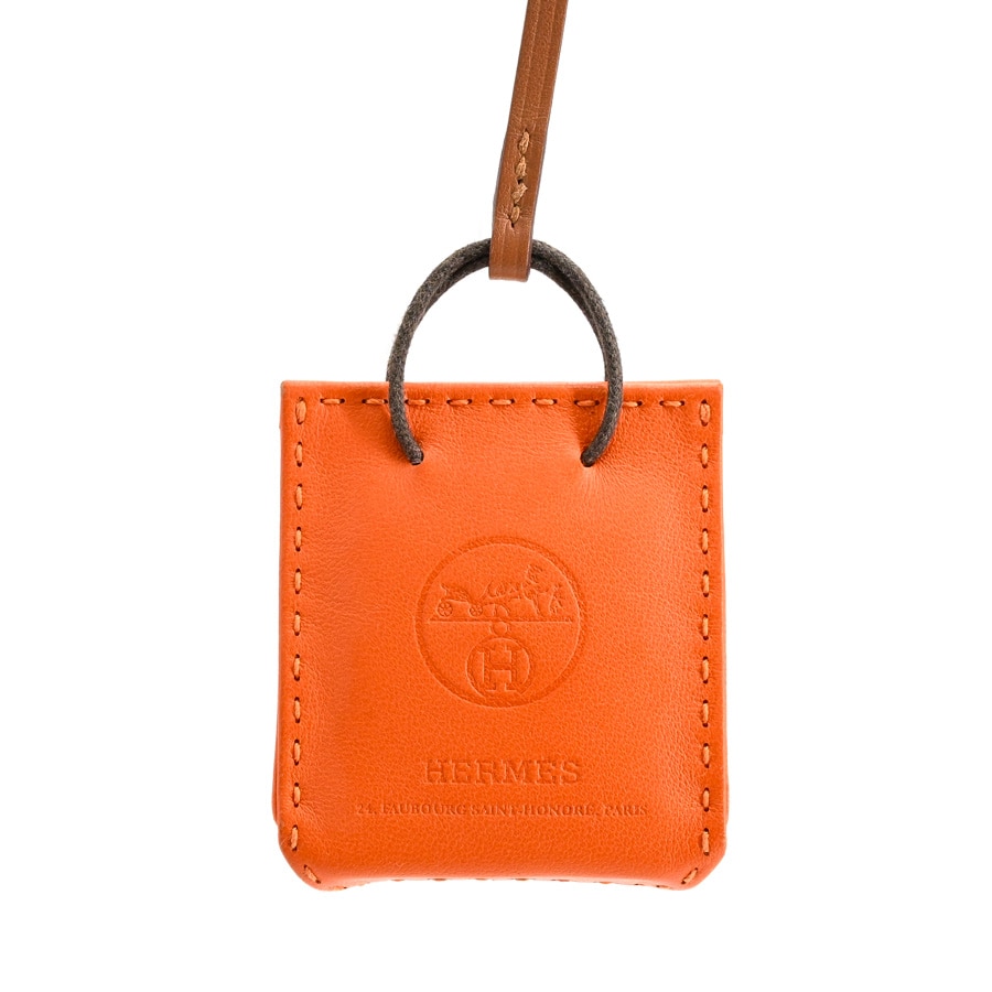【中古AB品】  エルメス サックオランジュ   アニョ THE YOKOHAMA FRONT