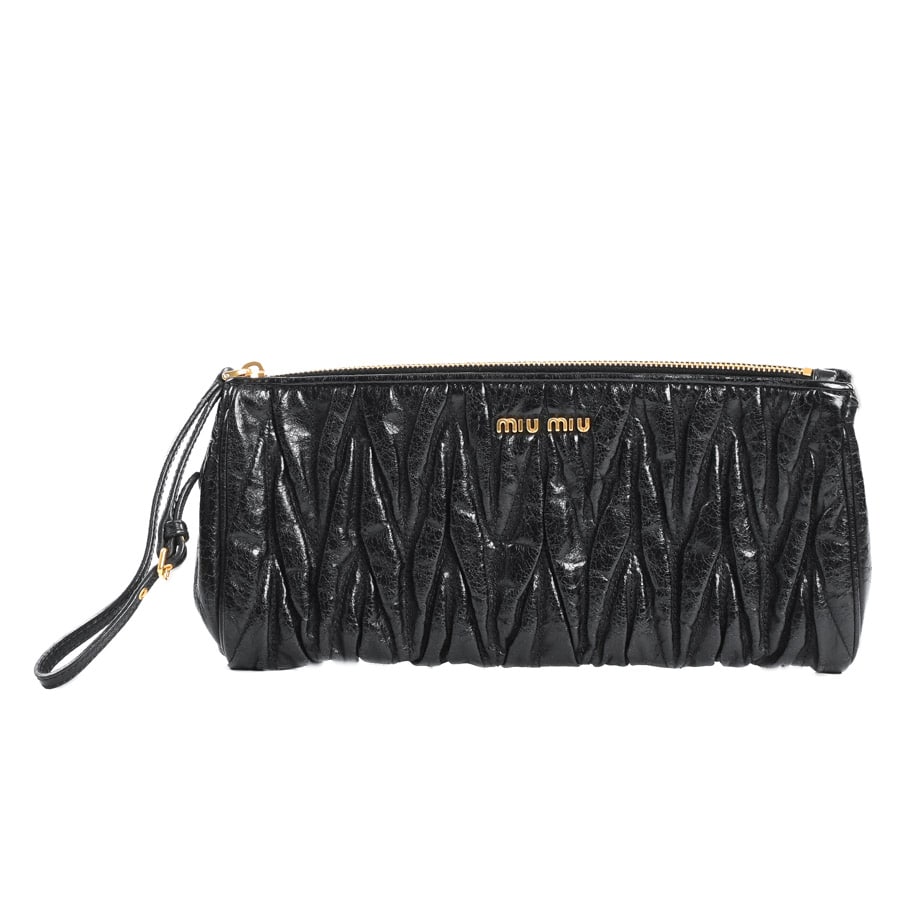 【中古A品】  ミュウミュウ クラッチバッグ  5N1455 カーフ 元町本店