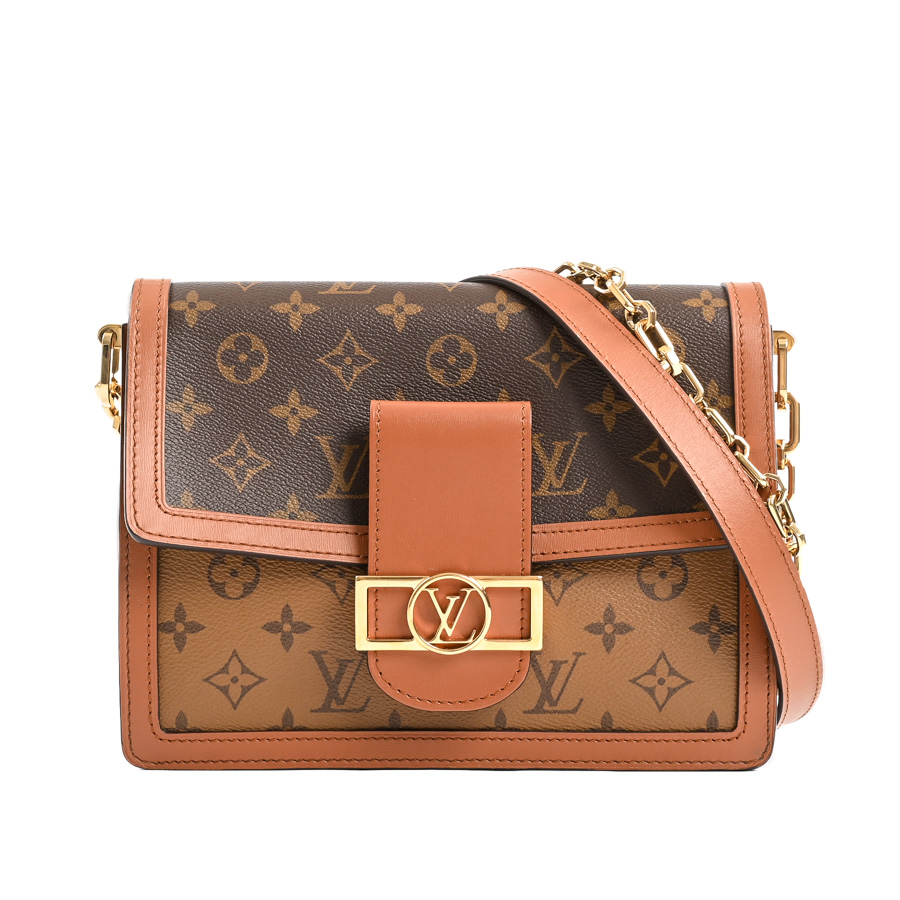 【中古A品】  ルイヴィトン ドーフィーヌMM モノグラムリバース M45958  THE YOKOHAMA FRONT