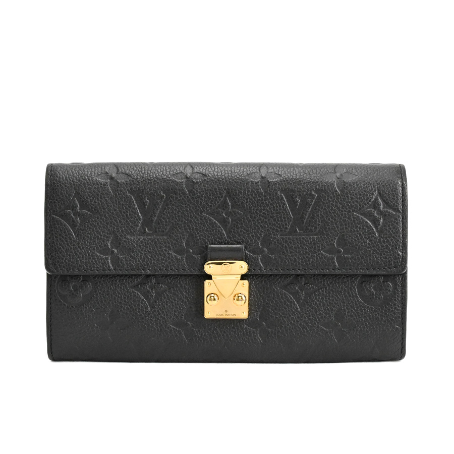 【中古A品】  ルイヴィトン ポルトフォイユサラメティス モノグラムアンプラント M82638  新宿歌舞伎町店