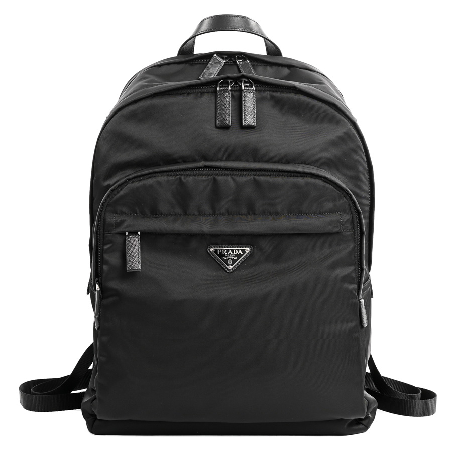 【中古SA品】  プラダ Re-Nylonxサフィアーノバックパック  2VZ048 リナイロン 横浜関内店