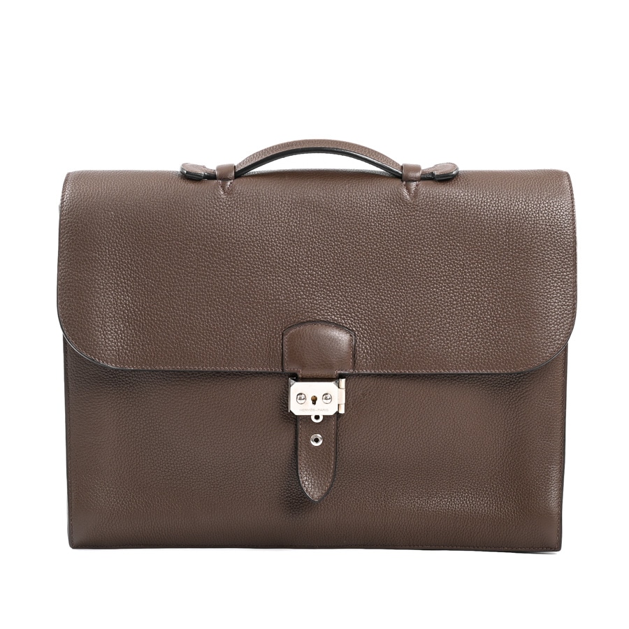 【中古AB品】  エルメス サックアデペッシュ38   トリヨンクレマンス 元町本店