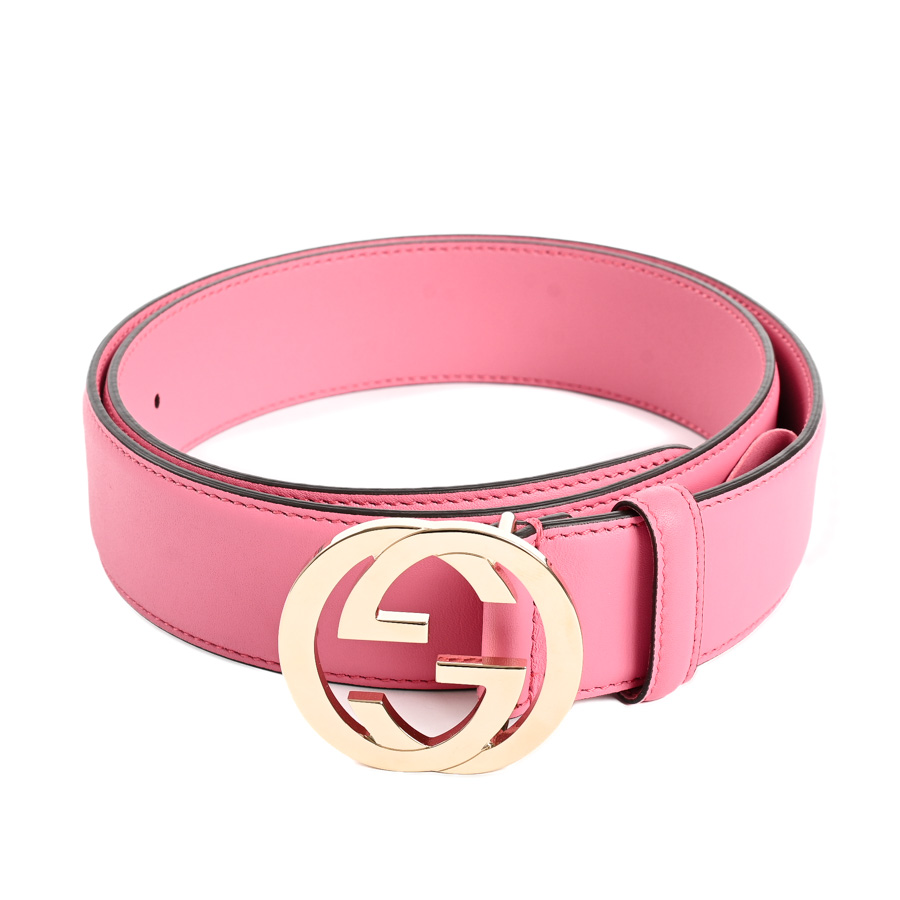 【中古SA品】  グッチ インターロッキングGベルト  546386 カーフ 横浜関内店