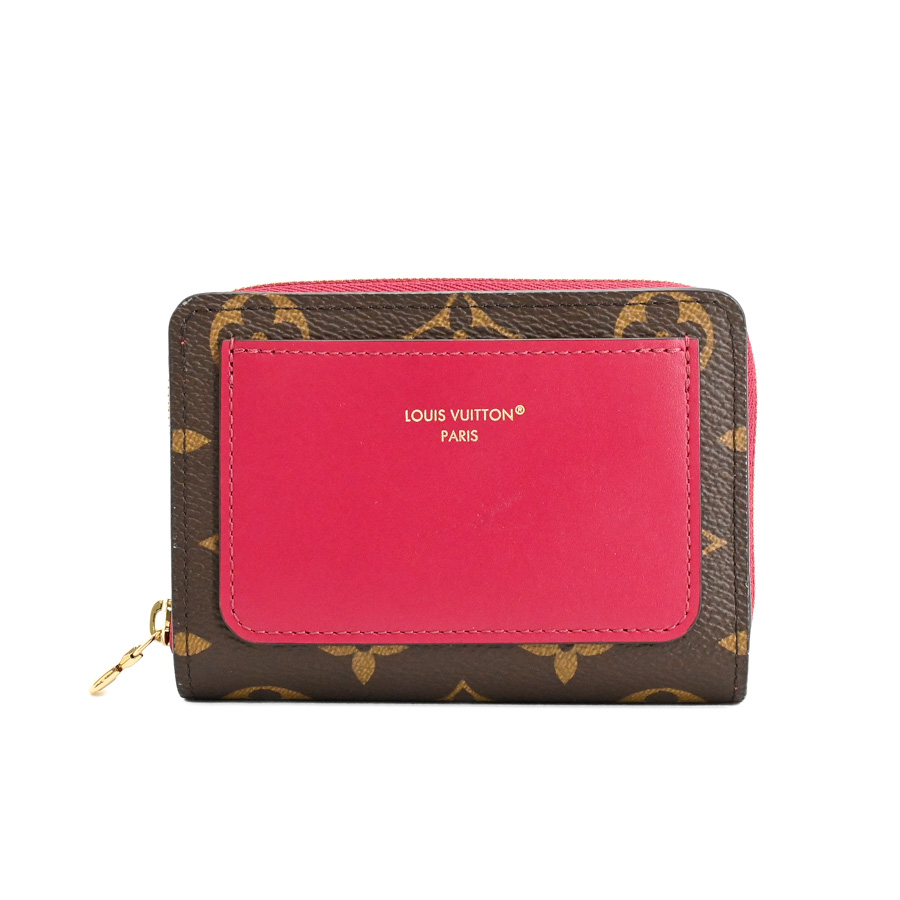 【中古SA品】  ルイヴィトン ポルトフォイユルー モノグラム M82377  銀座