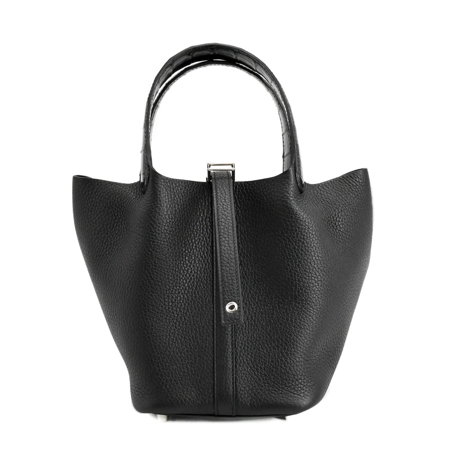 【中古A品】  エルメス ピコタンロックタッチPM   トリヨンクレマンス 銀座