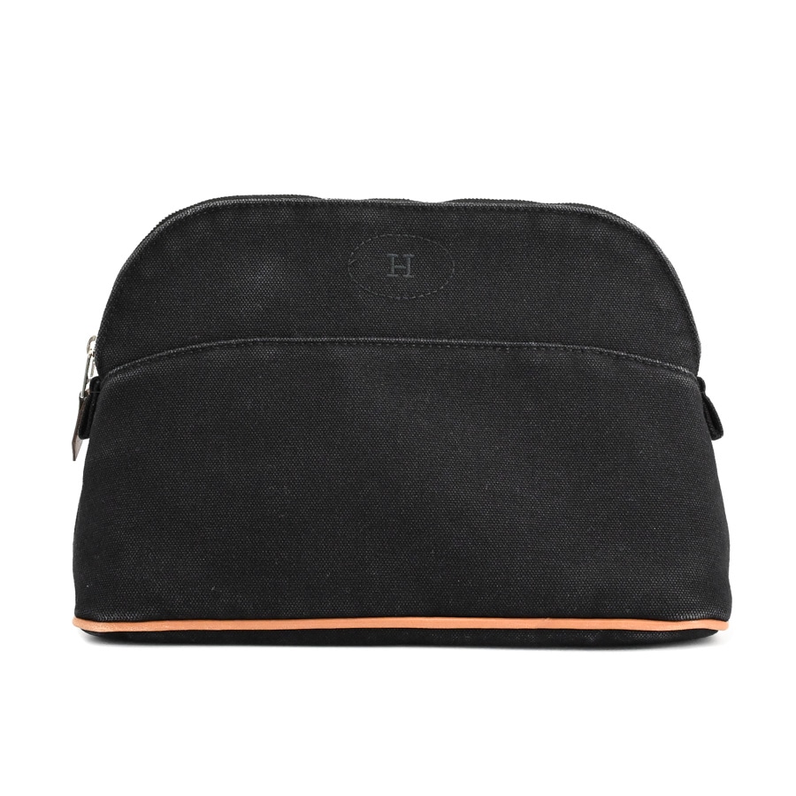 【中古B品】  エルメス ボリードポーチMM   キャンバス 新宿歌舞伎町店