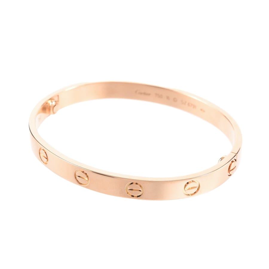 【中古A品】  カルティエ ラブブレス  B6035616 K18ピンクゴールド 元町本店