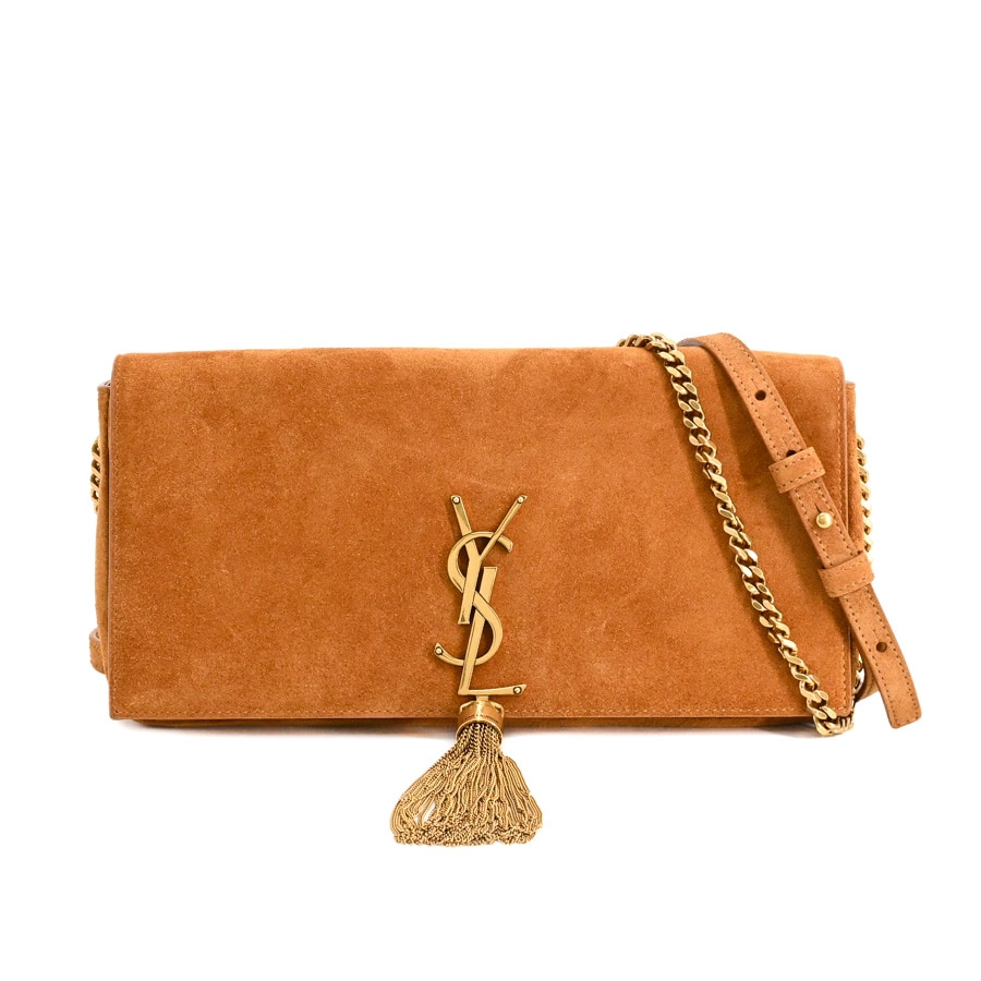 【中古A品】  サンローラン ケイト99チェーンセミショルダーバッグ  604276 スウェード 元町本店