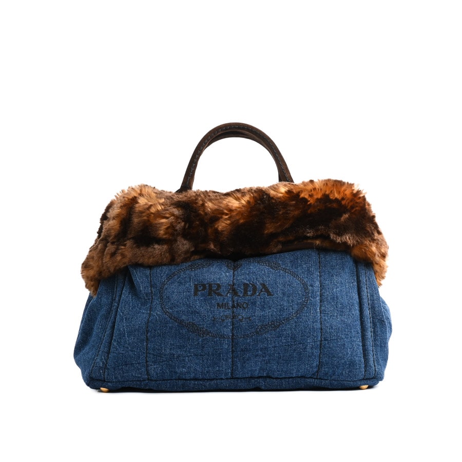 【中古AB品】  プラダ カナパトート  BN2182 デニム 新宿歌舞伎町店