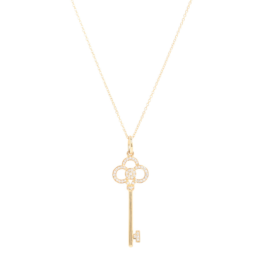 【中古A品】  ティファニー クラウンキー   K18イエローゴールド THE YOKOHAMA FRONT