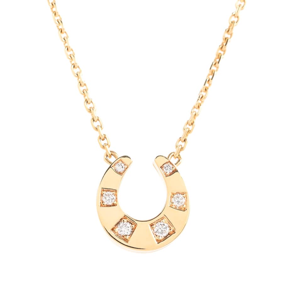 【中古A品】  エルメス ホースシュー   K18イエローゴールド THE YOKOHAMA FRONT