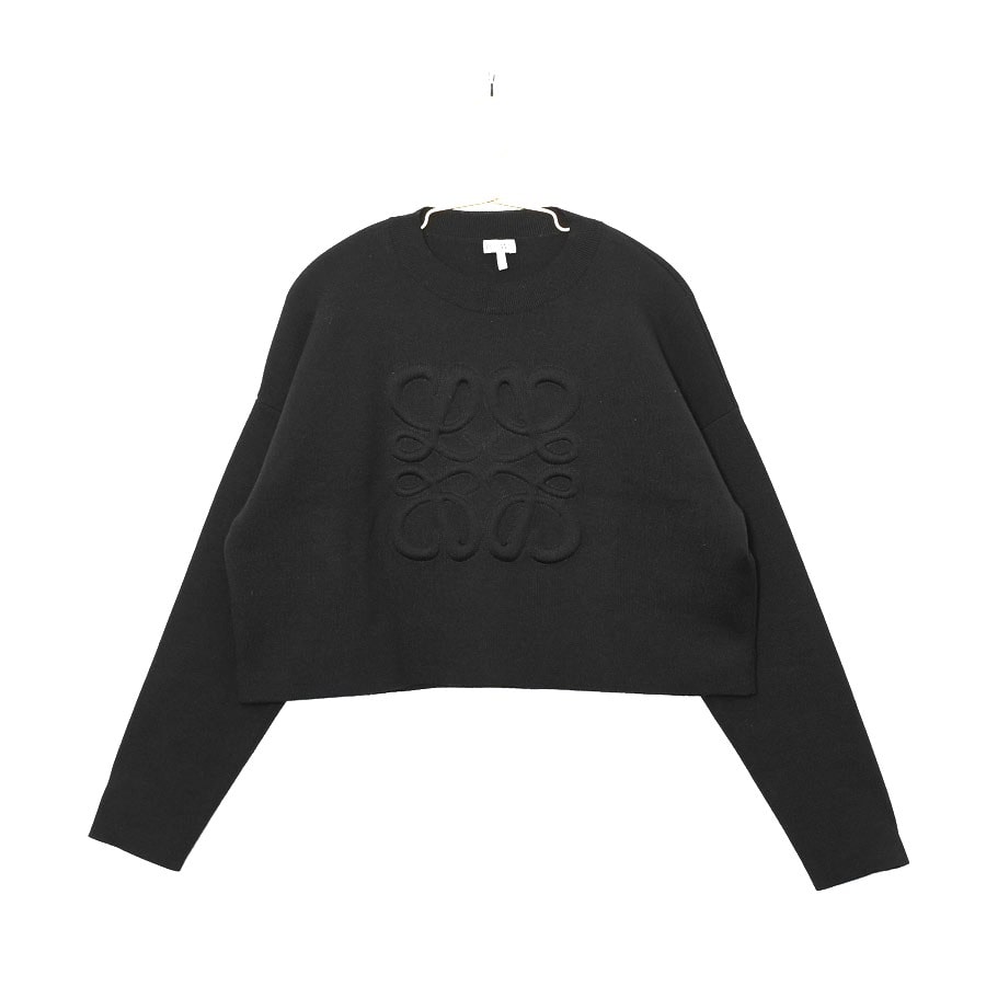 【中古A品】  ロエベ アナグラムセーター  S540Y14KBG ウール 元町本店