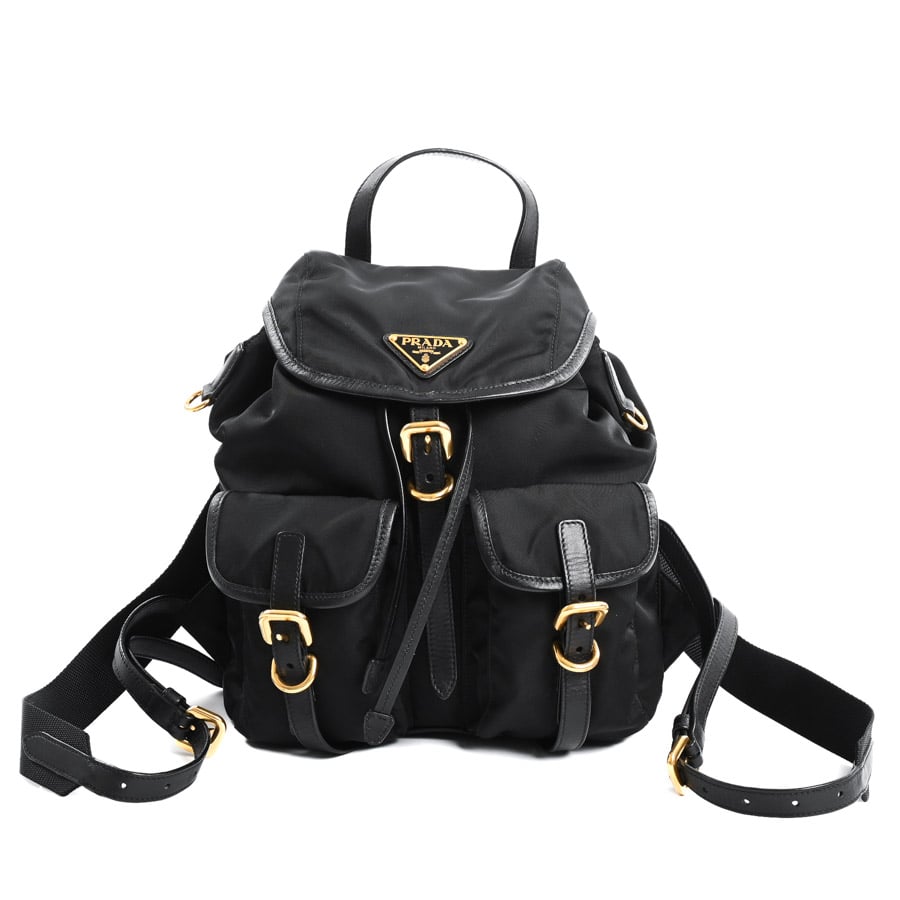 【中古A品】  プラダ バックパック  1BZ677 テスート 元町本店