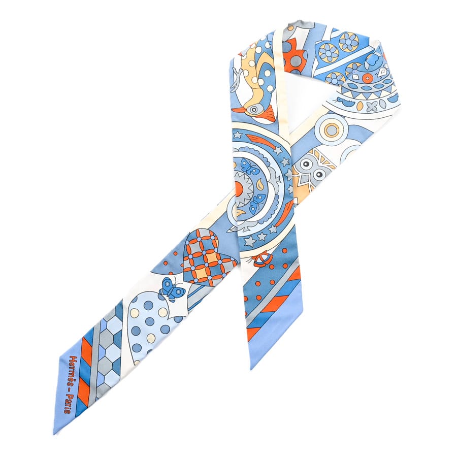 【未使用品】  エルメス ツイリー   シルク 銀座