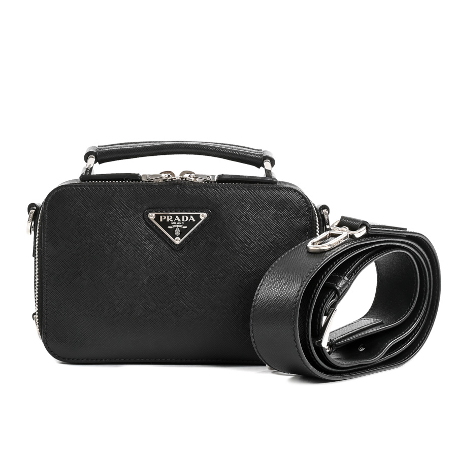 【中古A品】  プラダ ショルダーバッグ   サフィアノ 新宿歌舞伎町店