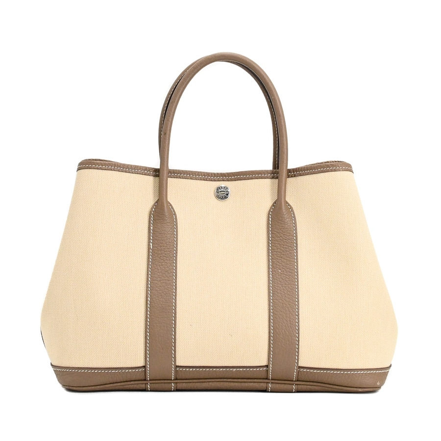 【中古A品】  エルメス ガーデンパーティTPM   トワルミリタリー THE YOKOHAMA FRONT