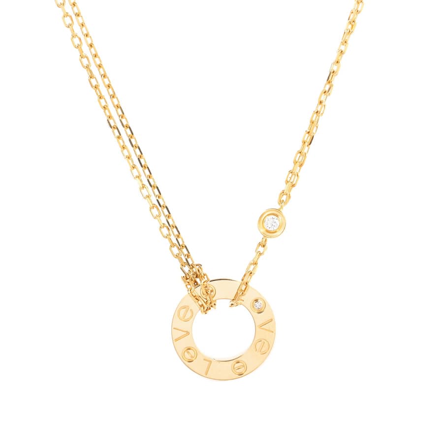 【中古A品】  カルティエ ラブサークル  B7219500 K18イエローゴールド 元町本店