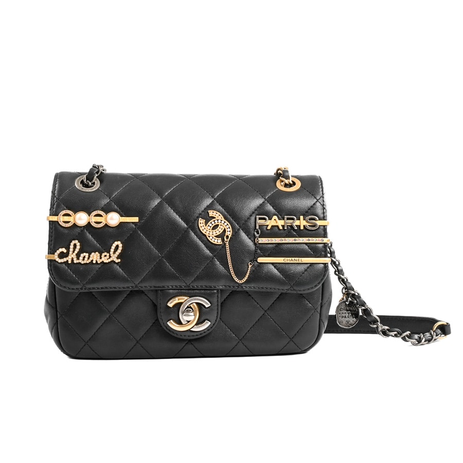 【中古A品】  シャネル ミニチェーンショルダーバッグ  AS2979 ラムスキン 新宿歌舞伎町店