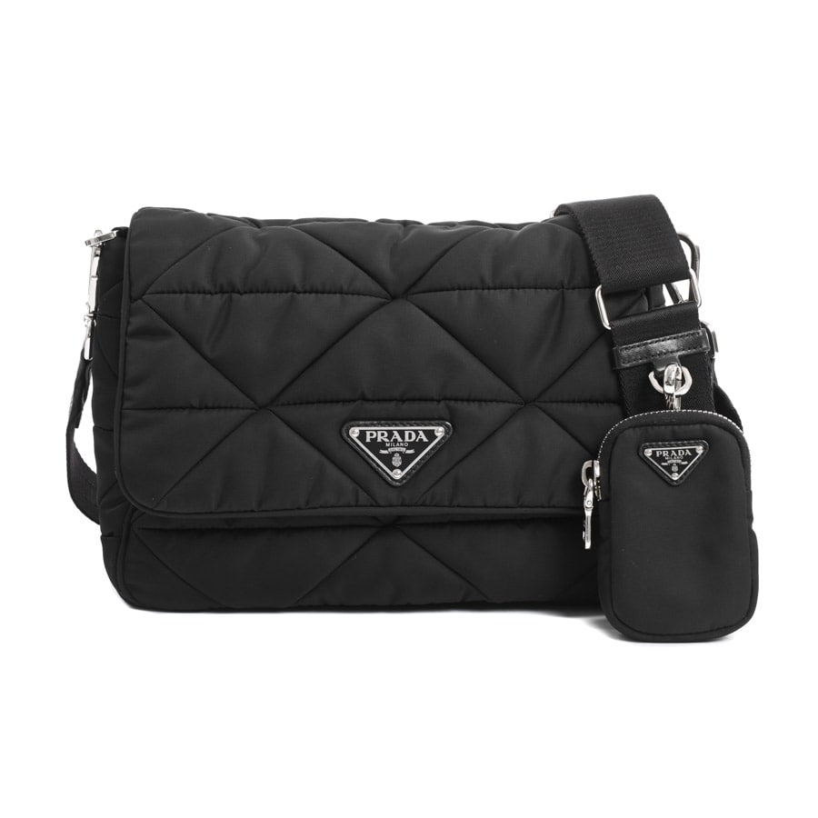 【中古AB品】  プラダ パデッドRe-Nylonショルダーバッグ   リナイロン 横浜関内店