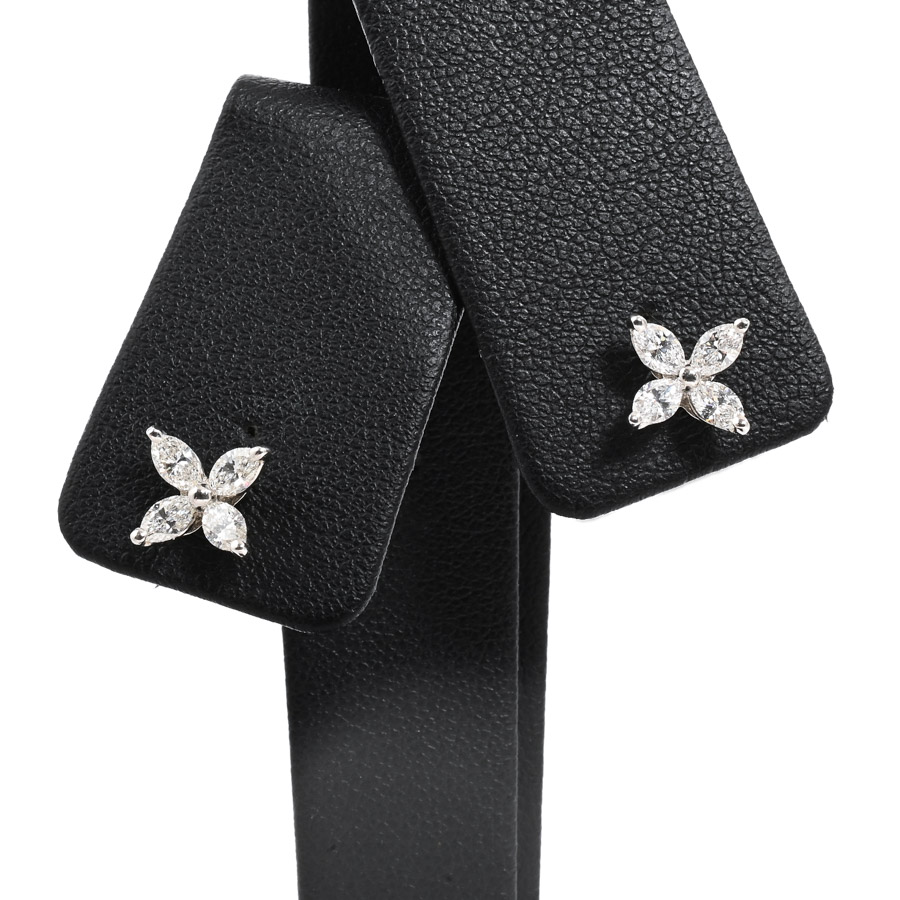 【中古A品】  ティファニー ビクトリア   Pt950 銀座