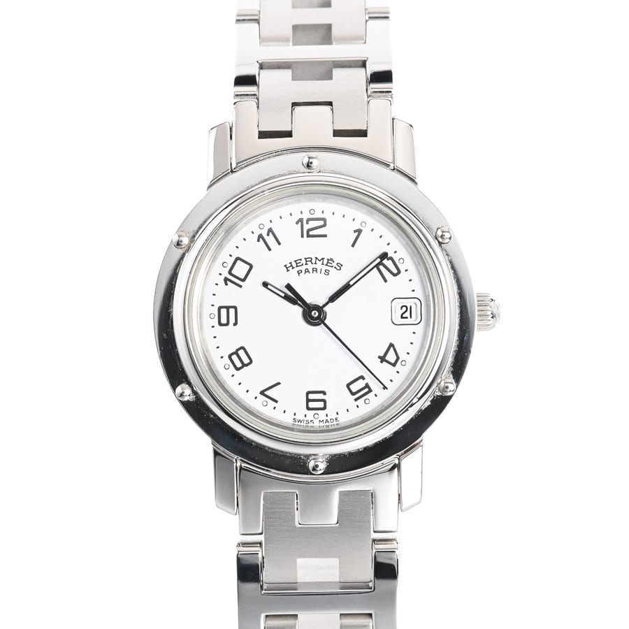 【中古A品】  エルメス クリッパー  CL4.210 ステンレス SHIBUYA