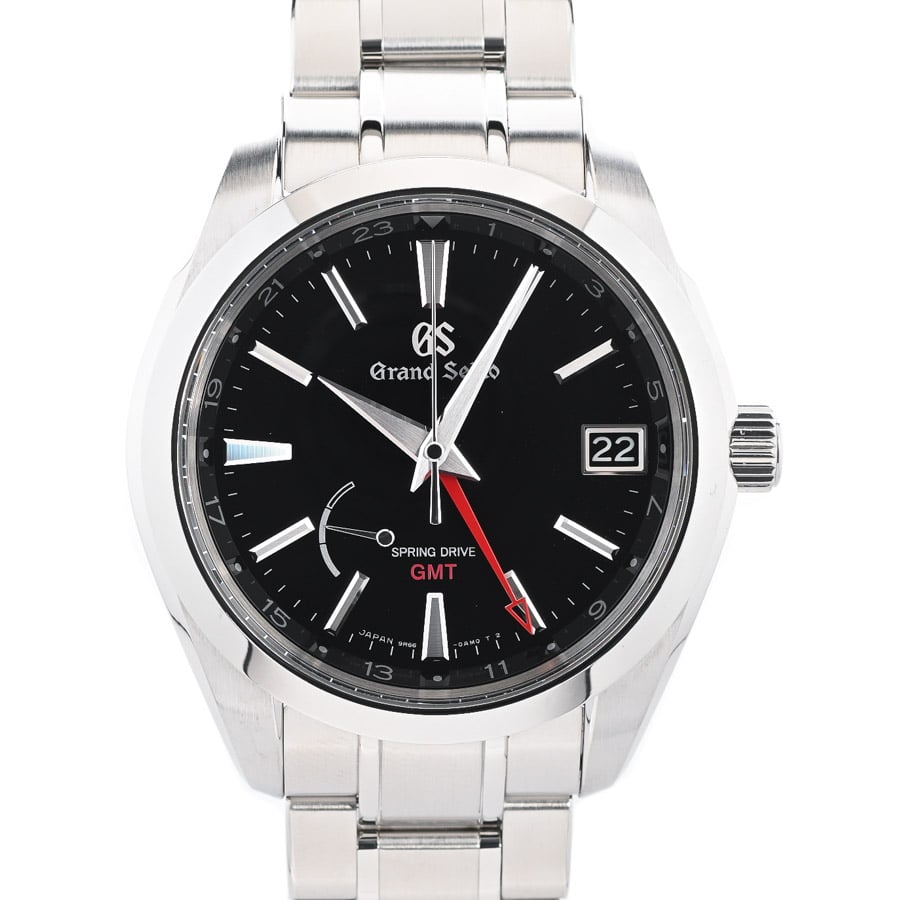 【中古A品】  グランドセイコー スプリングドライブGMT  SBGE211 ステンレス SHIBUYA