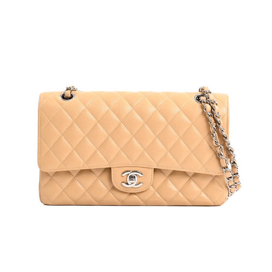 【中古SA品】  シャネル 11.12クラシックハンドバッグ  A01112 キャビア 新宿歌舞伎町店