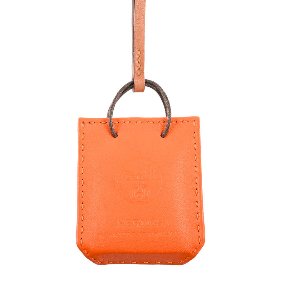 【中古AB品】  エルメス サックオランジュ   アニョ 銀座