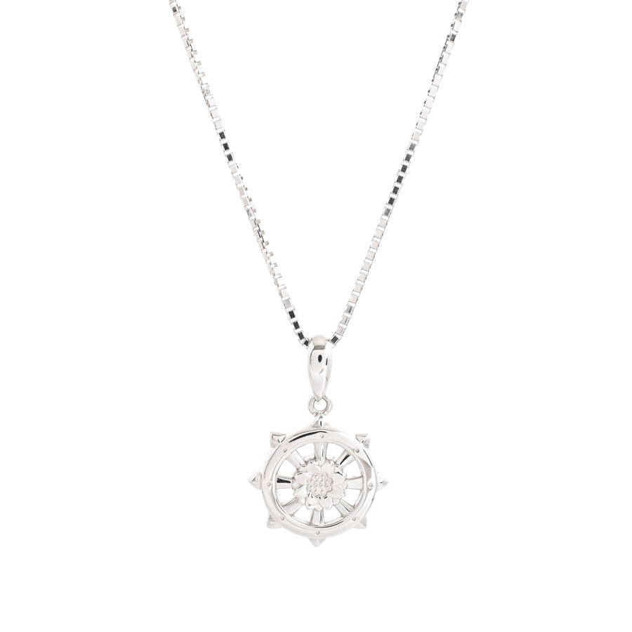 【中古A品】  ノンブランドジュエリー ネックレス   K18ホワイトゴールド 元町本店