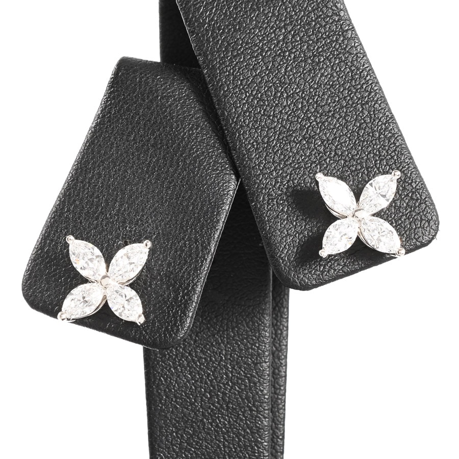 【中古A品】  ティファニー ビクトリア   Pt950 銀座