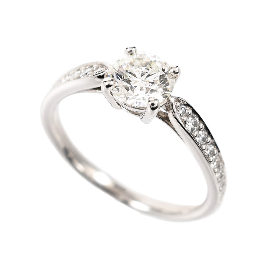 【中古A品】  ティファニー ハーモニー ソリティア   Pt950 横浜関内店