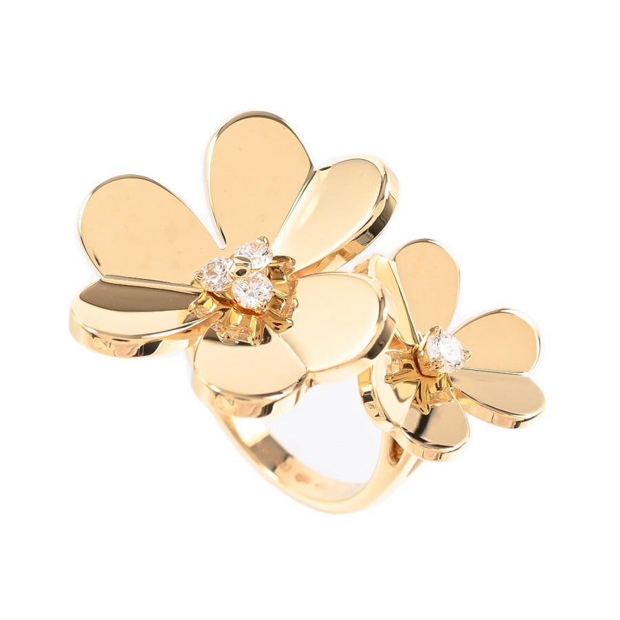 【中古A品】  ヴァンクリーフアーペル フリヴォルアント レ レドア  VCARB67651 K18イエローゴールド 銀座