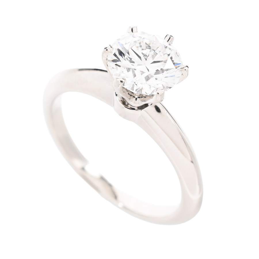 【中古A品】  ティファニー ソリティア   Pt950 横浜関内店