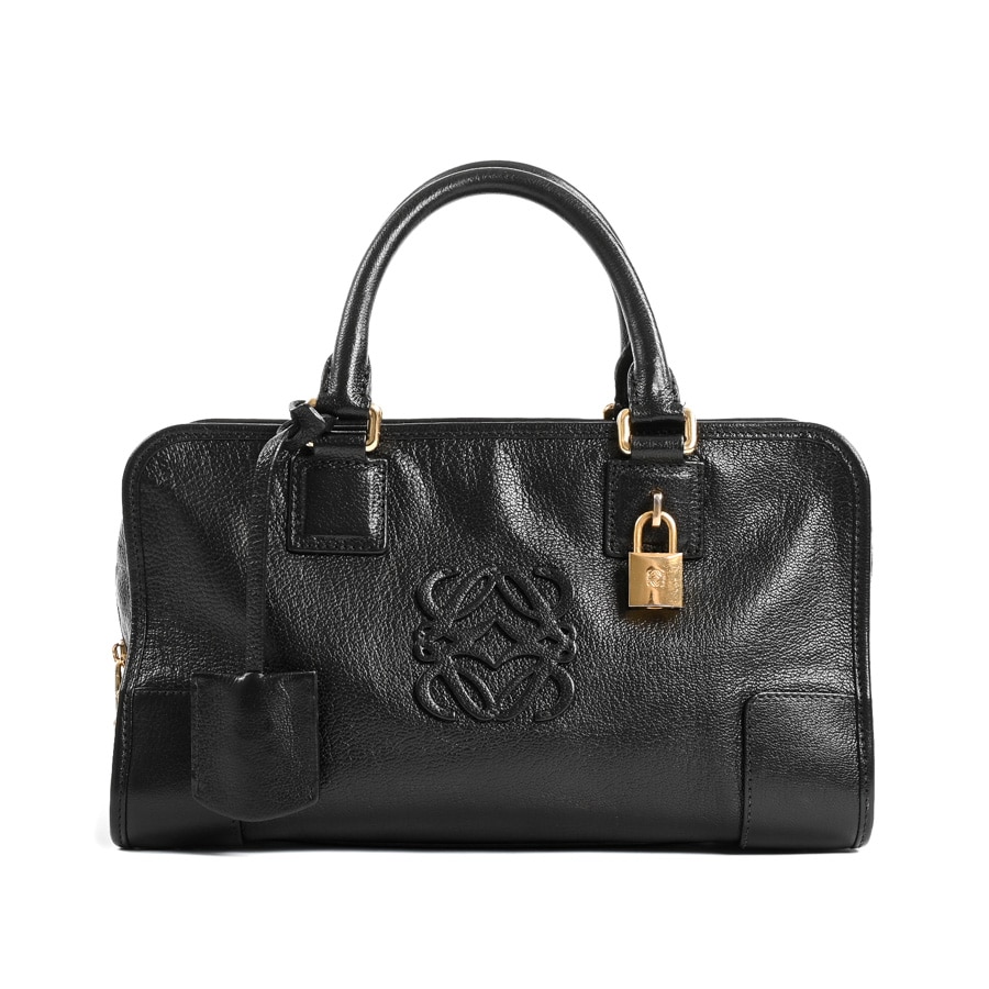 【中古B品】  ロエベ アマソナ28   型押しレザー 元町本店