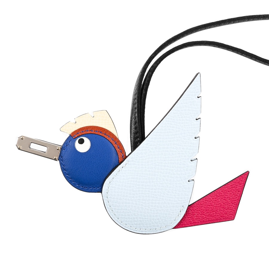 【中古SA品】  エルメス バーディチャーム   ヴォーエプソン 元町本店