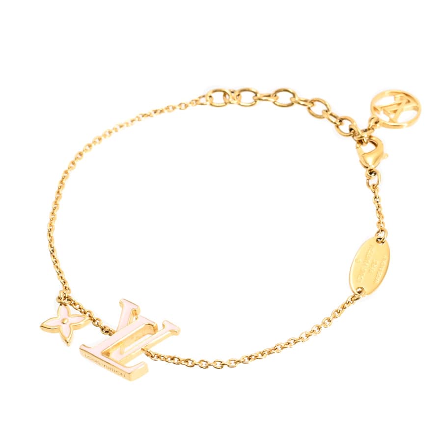 【中古A品】  ルイヴィトン LVアイコニック  M1008A ゴールドメッキ 元町本店