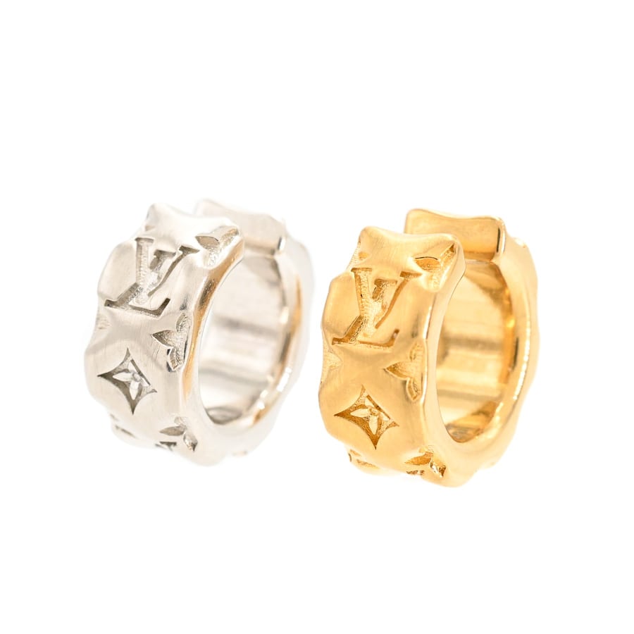 【中古A品】  ルイヴィトン ナノグラムイヤーカフピロー  M00814 ゴールドメッキ 横浜関内店