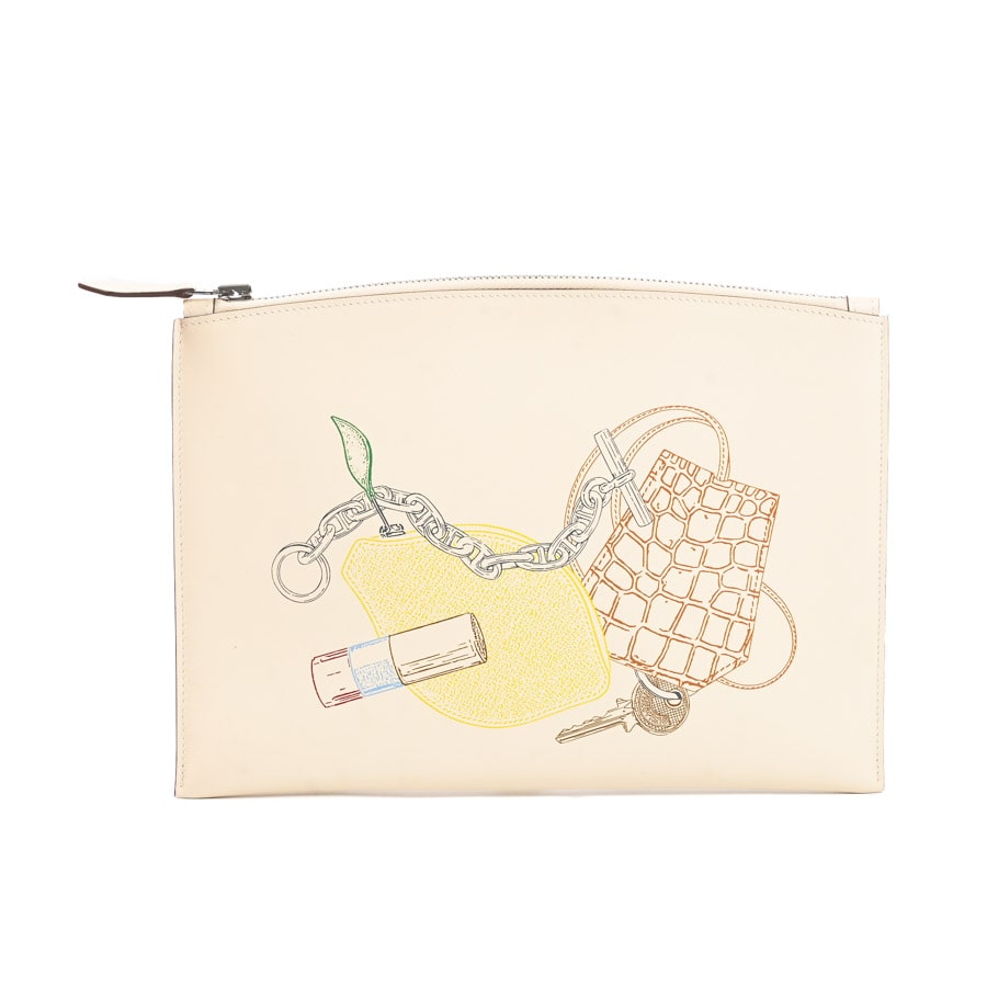 【未使用品】  エルメス バザールPMインアンドアウト   ヴォースイフト 銀座