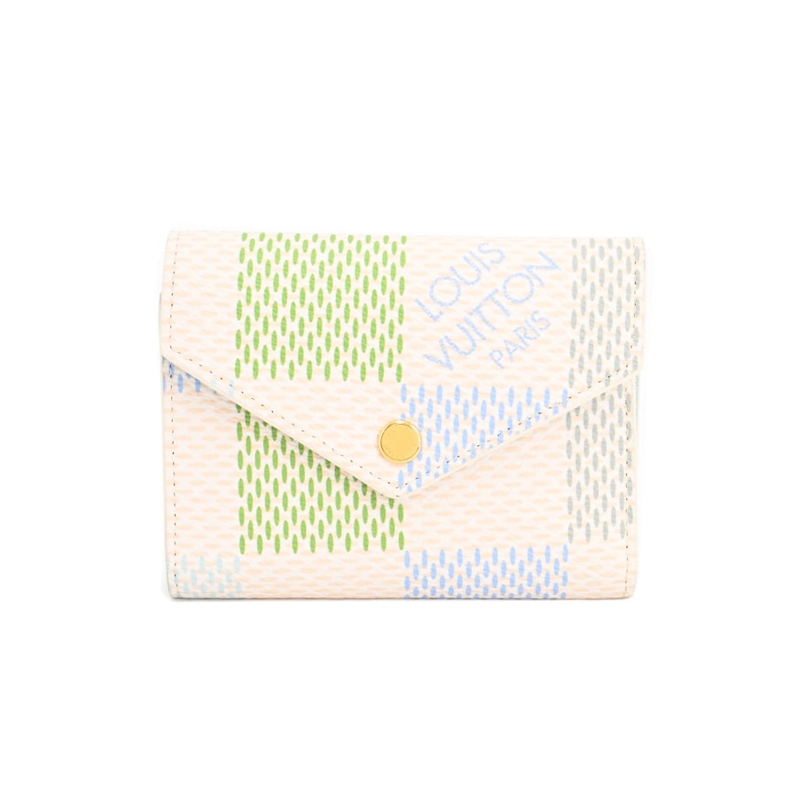 【中古SA品】  ルイヴィトン ポルトフォイユヴィクトリーヌ ダミエ N40750  THE YOKOHAMA FRONT