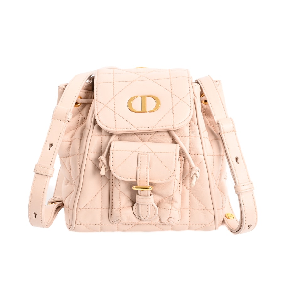 【中古A品】  ディオール カロバックパックナノ  S5237UNOZ ラムスキン 新宿歌舞伎町店