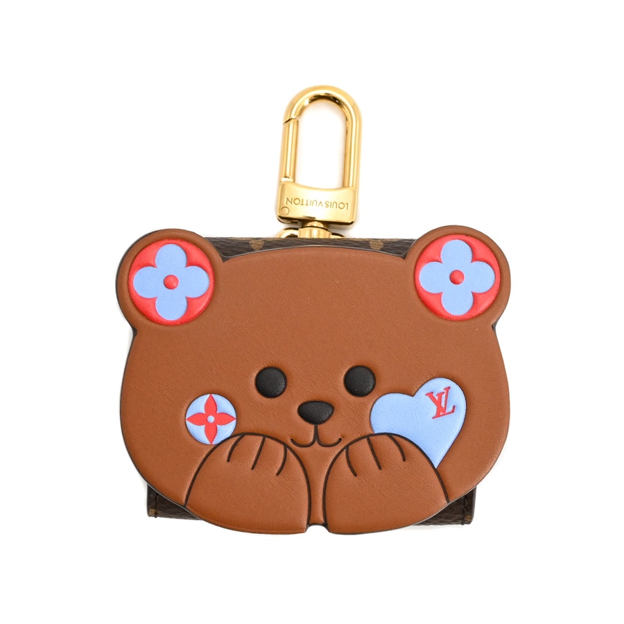 【中古SA品】  ルイヴィトン イヤホンポーチLVベア モノグラム M01361  横浜関内店