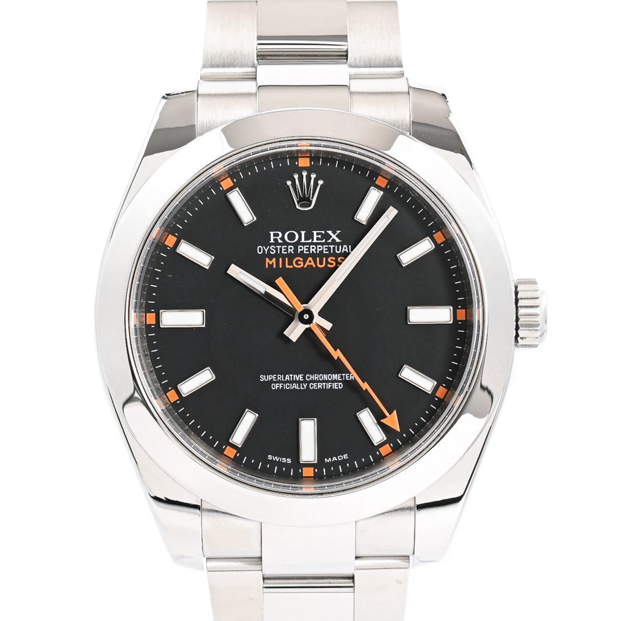 【中古A品】  ロレックス ミルガウス  116400 ステンレス 新宿歌舞伎町店