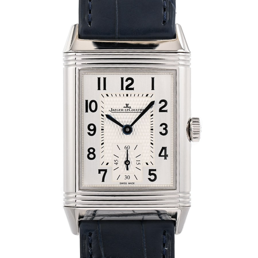 【中古A品】  ジャガールクルト レベルソ クラシック デュオ スモールセコンド  Q2458420 ステンレス 元町本店
