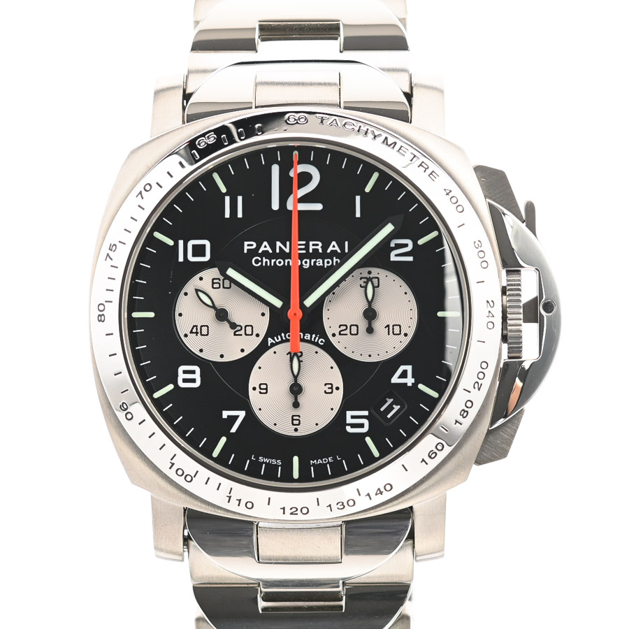 【中古A品】  パネライ ルミノール クロノグラフ AMG  PAM00108 チタニウム 新宿歌舞伎町店