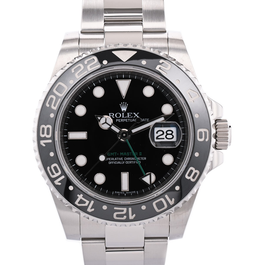 【中古A品】  ロレックス GMTマスター2  116710LN ステンレス 新宿歌舞伎町店