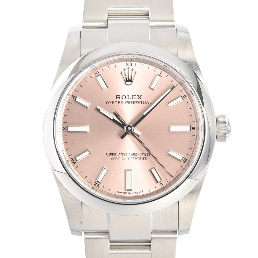 【中古A品】  ロレックス オイスターパーペチュアル34  124200 ステンレス 新宿歌舞伎町店