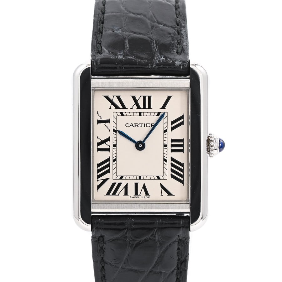 【中古A品】  カルティエ タンクソロSM  W5200005 ステンレス SHIBUYA