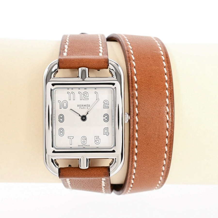 【中古A品】  エルメス ケープコット ドゥブルトゥール  CC1.210a ステンレス SHIBUYA