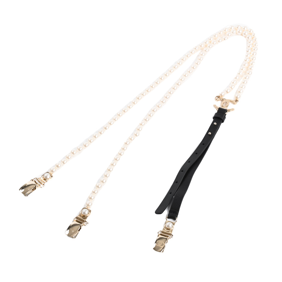 【中古A品】  シャネル サスペンダー   ゴールドメッキ THE YOKOHAMA FRONT